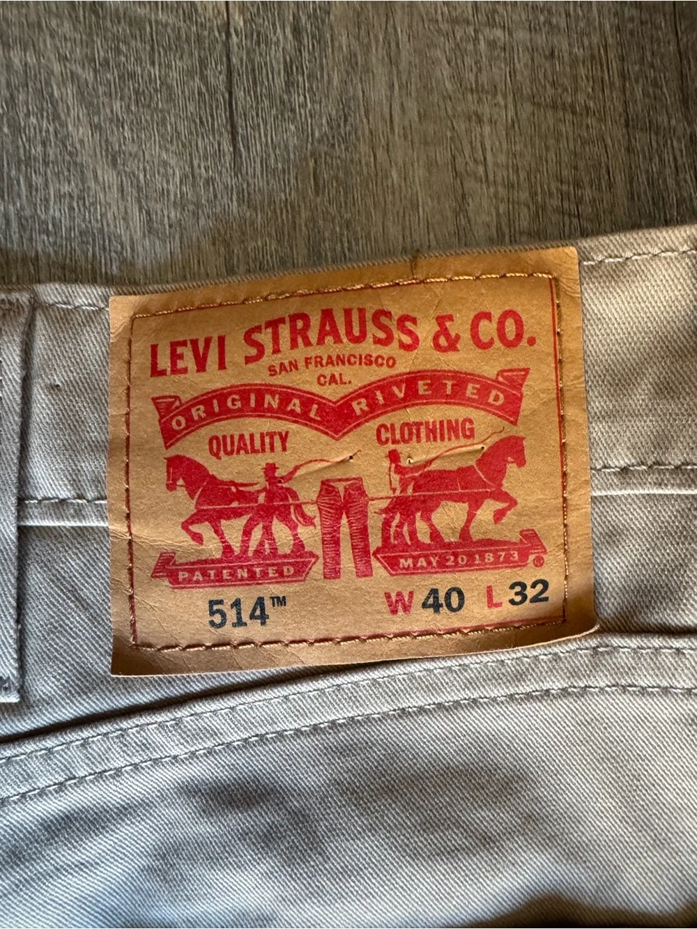 Men's Levi's 514 Sraight Stretch 40x32